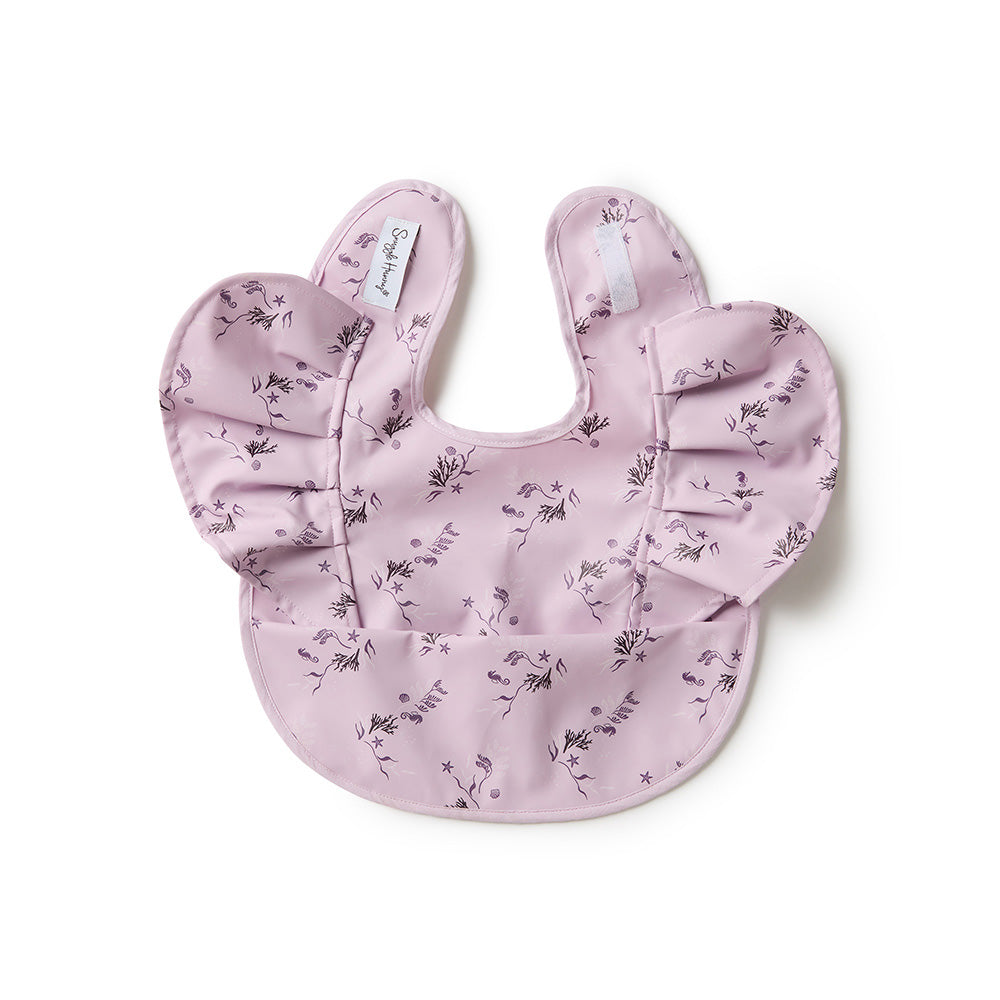 coral-waterproof-snuggle-baby-bib-snuggle-hunny