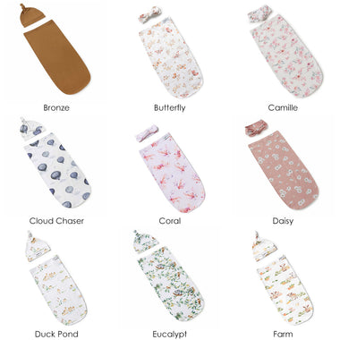 Organic Snuggle Swaddle + Milestone Card Set