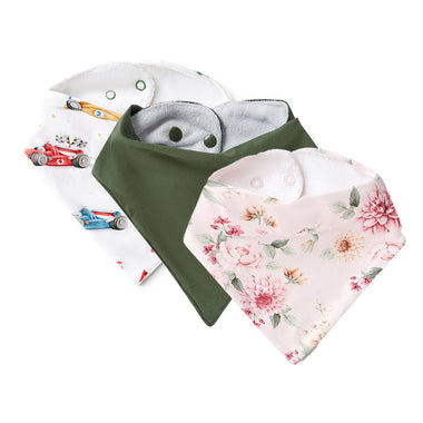 Organic Dribble Bib 3 Pack | Snuggle Hunny