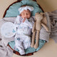 Arctic Organic Snuggle Sleepsuit Zip Footie - Thumbnail 9