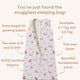Butterfly Organic Sleeping Bag 2.5 TOG - Thumbnail 3