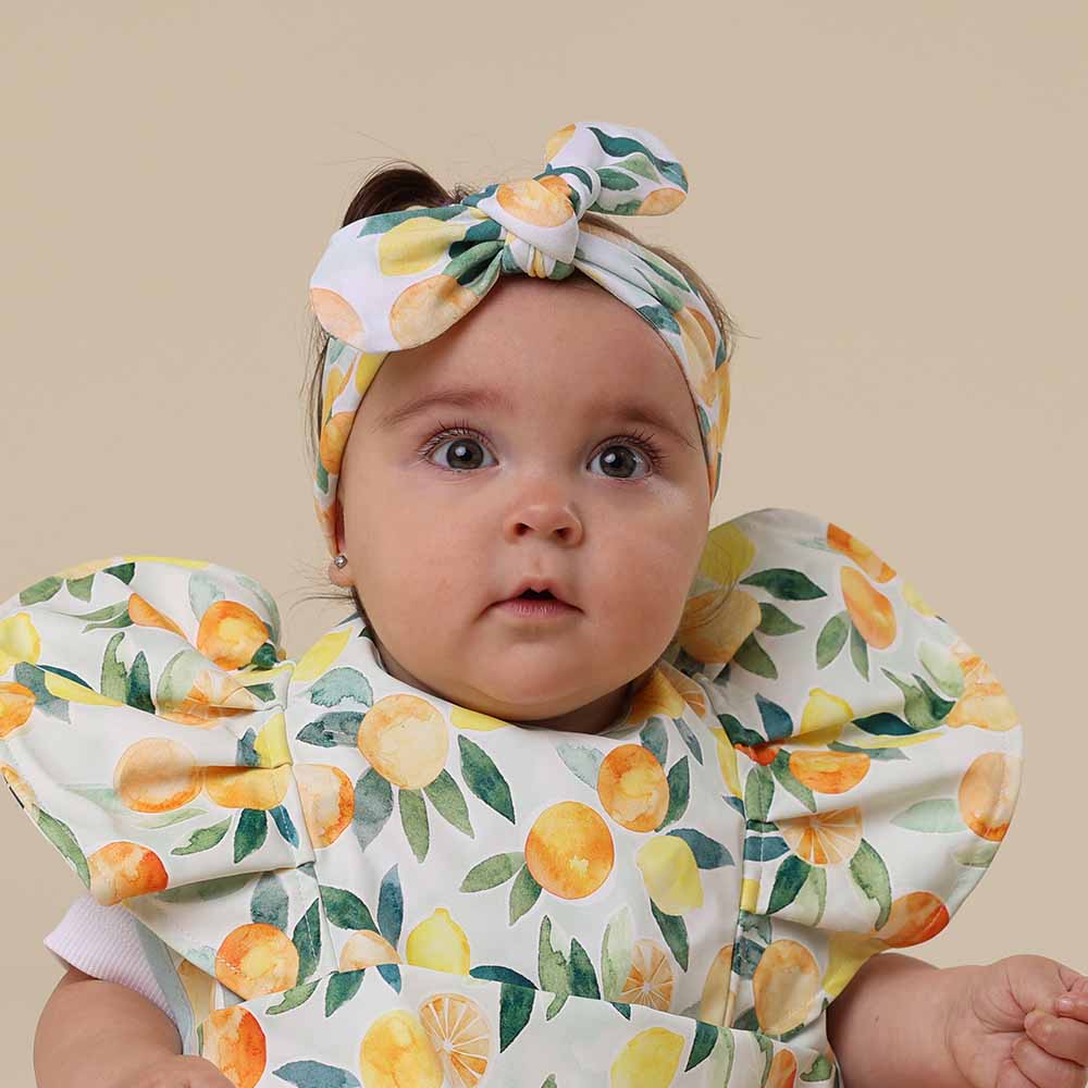 Citrus Squeeze Organic Topknot - View 6
