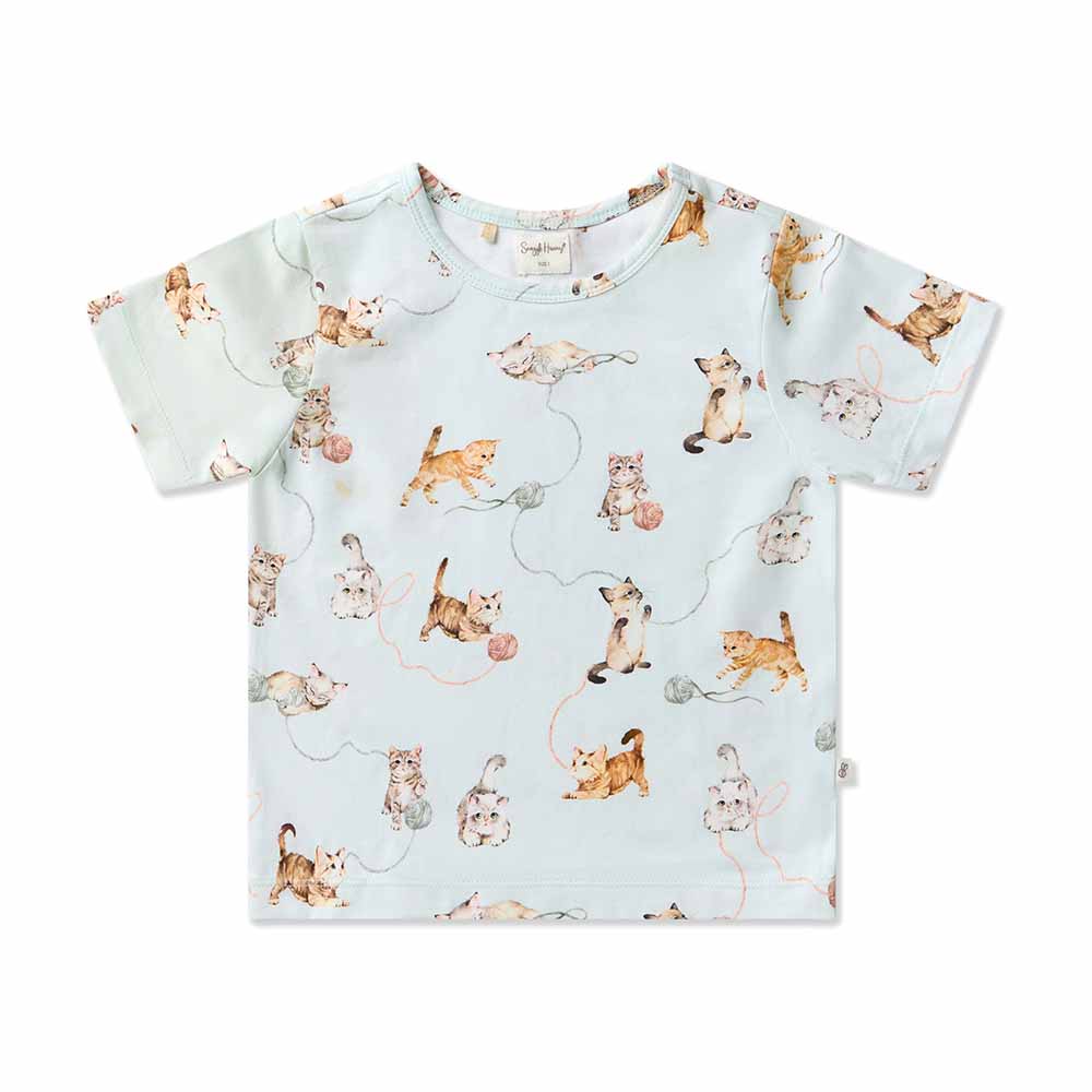 Kittens Organic Kids PJ Set - View 2