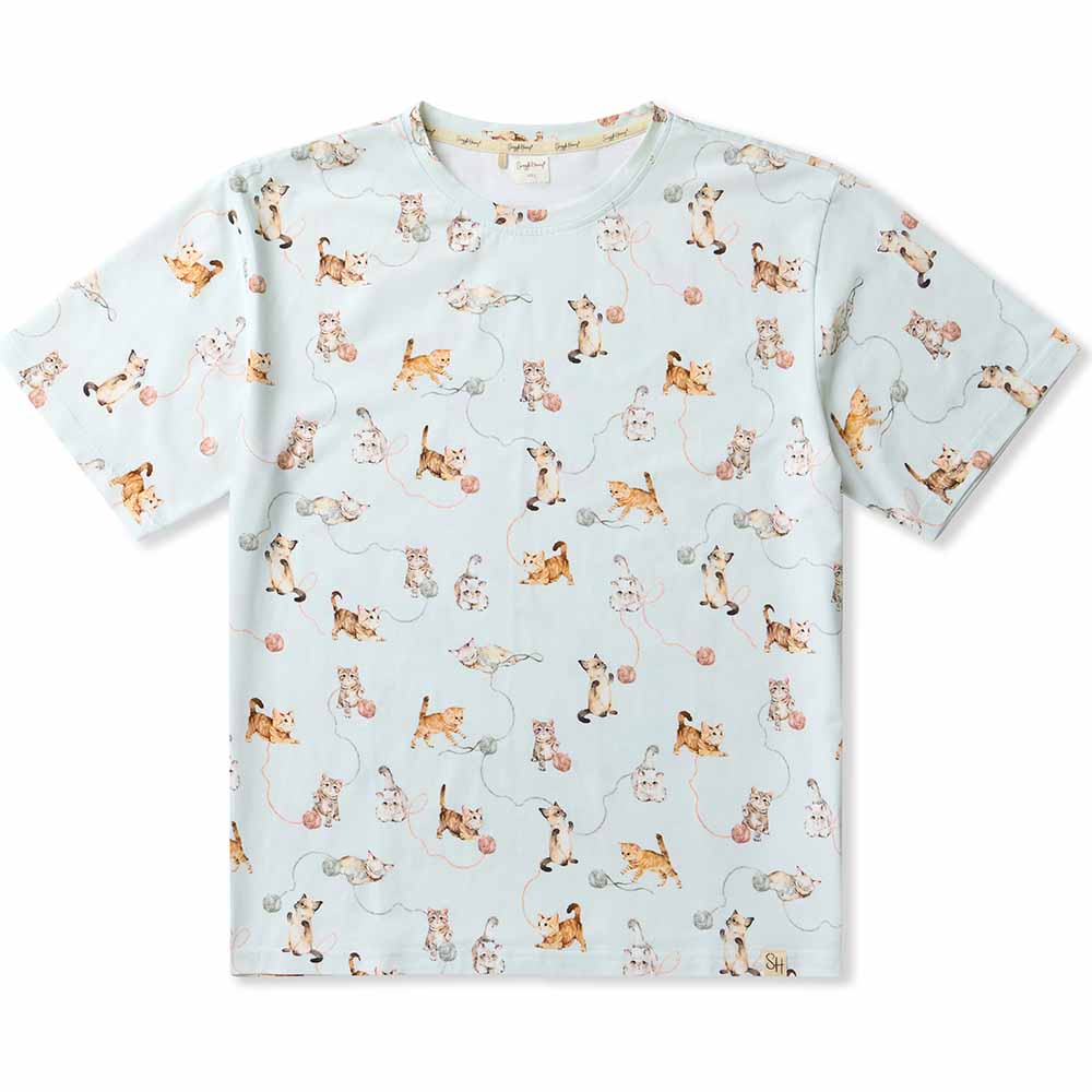 Kittens Organic Mens PJ Set - View 2