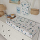 Ocean Organic Bassinet Sheet / Change Pad Cover - Thumbnail 6