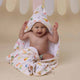 Beach Fun Organic Hooded Baby Towel - Thumbnail 8