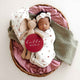 Ladybug Jersey Wrap Birth Announcement Set - Thumbnail 1