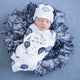 Cloud Chaser Snuggle Swaddle Birth Announcement Set - Thumbnail 1