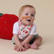 Strawberry Organic Dribble Bib - Thumbnail 1