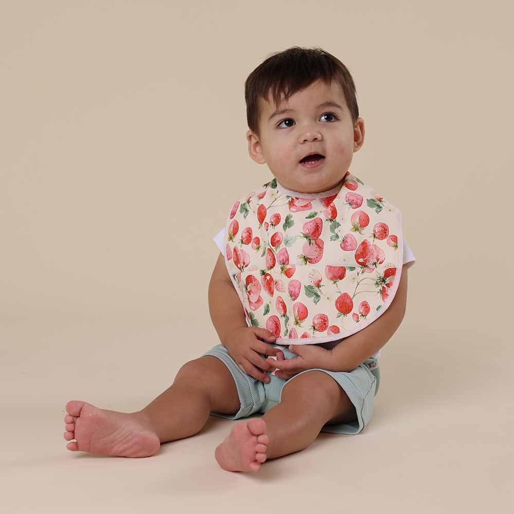 Strawberry Snuggle Bib - View 5