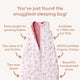 Alice's Tea Party Organic Sleeping Bag 1.0 TOG - Thumbnail 4