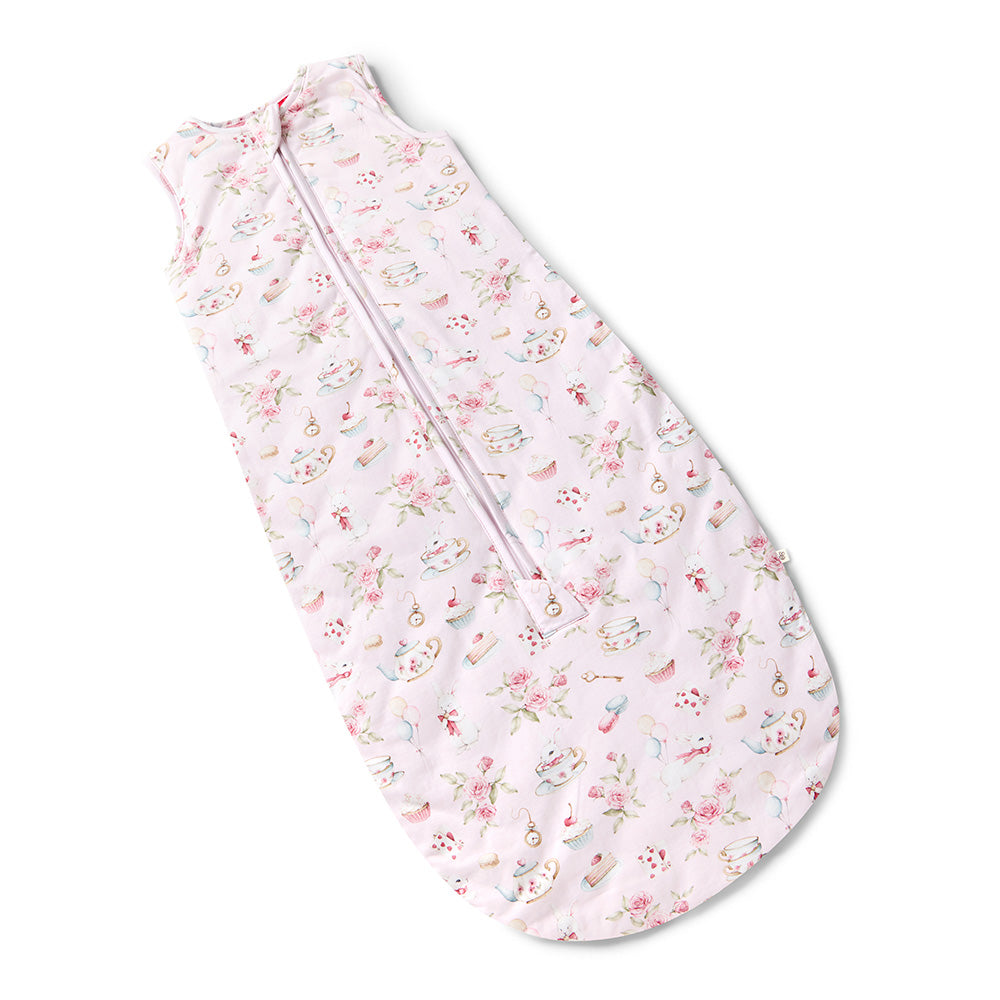 Alice's Tea Party Organic Sleeping Bag 2.5 TOG - View 6