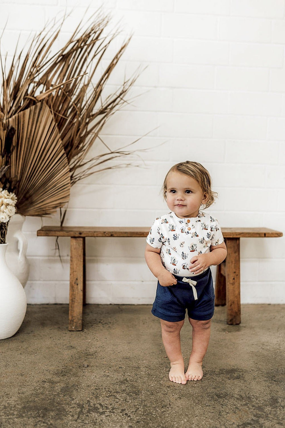 Arizona Short Sleeve Organic Bodysuit - View 3