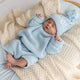 Baby Blue Oversized Cotton Knit Jumper - Thumbnail 15