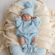 Baby Blue Oversized Cotton Knit Jumper - Thumbnail 11