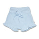 Baby Blue Organic Cotton Knit Bloomers - Thumbnail 2