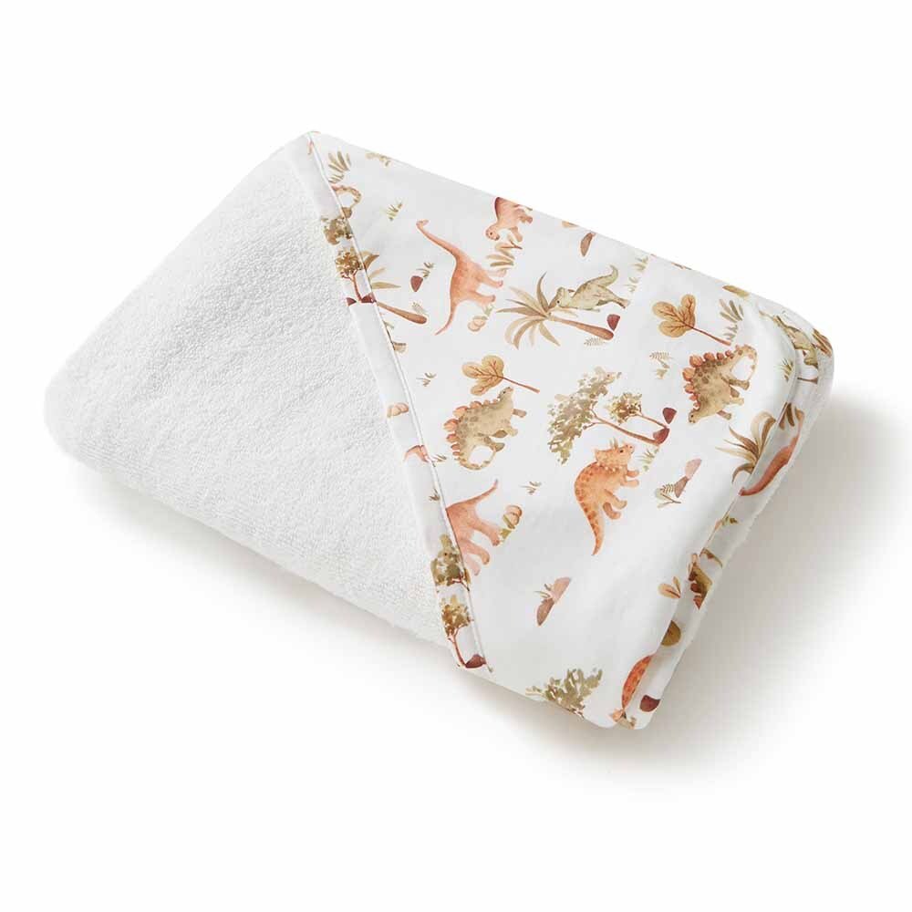 Dino Organic Baby Towel & Wash Cloth Set - View 3