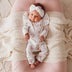 Ballerina Organic Growsuit-Snuggle Hunny