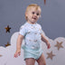 Baby Blue Organic Bloomers | Snuggle Hunny