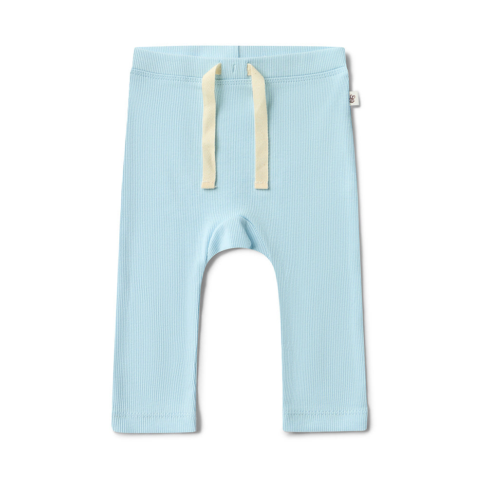 Baby Blue Organic Pants - View 2