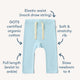 Baby Blue Organic Pants - Thumbnail 4