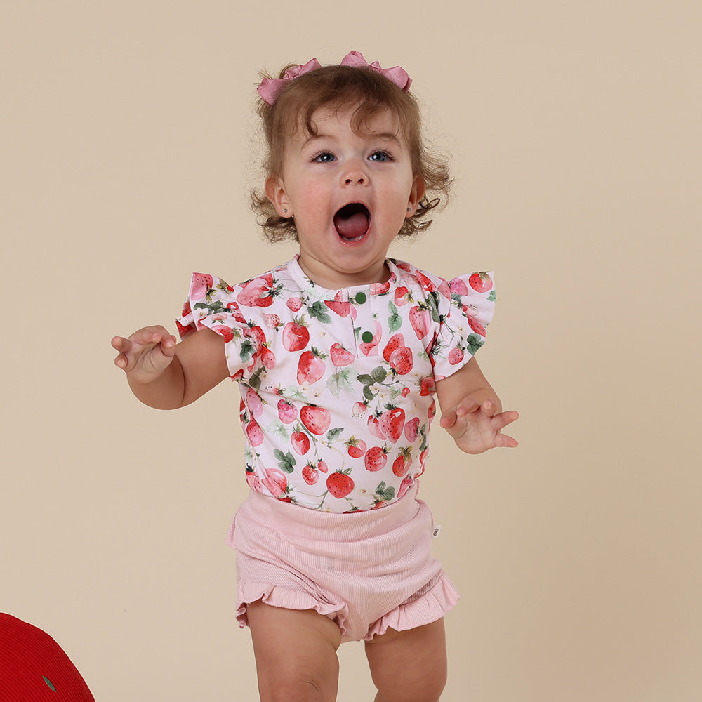 Baby Pink Organic Bloomers - View 6