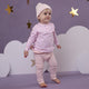 Baby Pink Organic Pants with Frill - Thumbnail 10