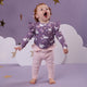 Baby Pink Organic Pants with Frill - Thumbnail 8