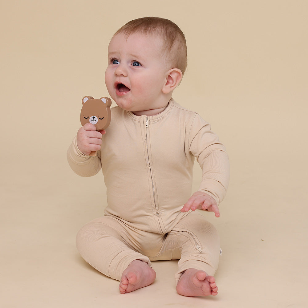 Babyccino Organic Snugglesuit Convertible Romper - View 2