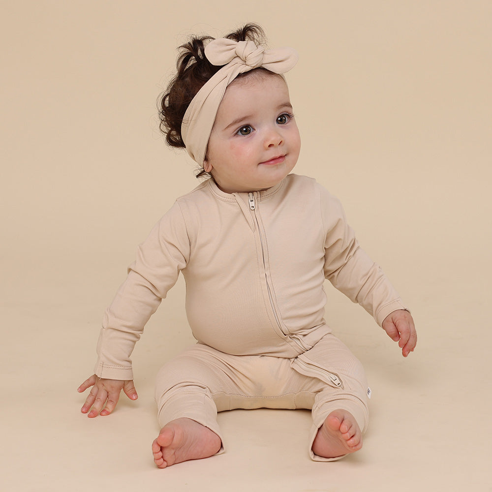 Babyccino Organic Snugglesuit Convertible Romper - View 3