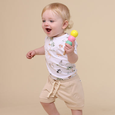Babyccino Organic Shorts | Snuggle Hunny