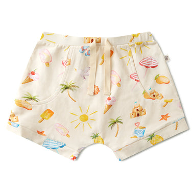 Beach Fun Organic Shorts | Snuggle Hunny