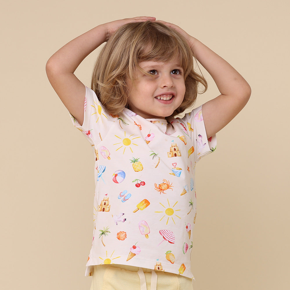 Beach Fun Organic T-Shirt - View 5