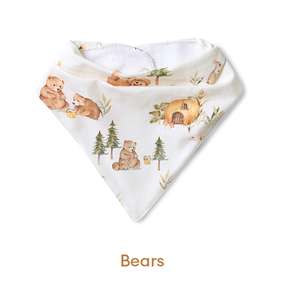 Organic Dribble Bib 3 Pack - Pick Your Prints - View 4