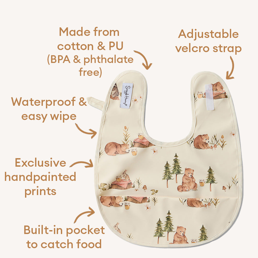 Bears Snuggle Bib - View 4