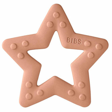 BIBS Baby Bitie Star Teether - Peach-Snuggle Hunny