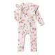 Birds & Blooms Organic Snugglesuit Convertible Romper with Frill - Thumbnail 2