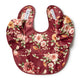 Floral Flutter Frill Snuggle Bib - Thumbnail 2