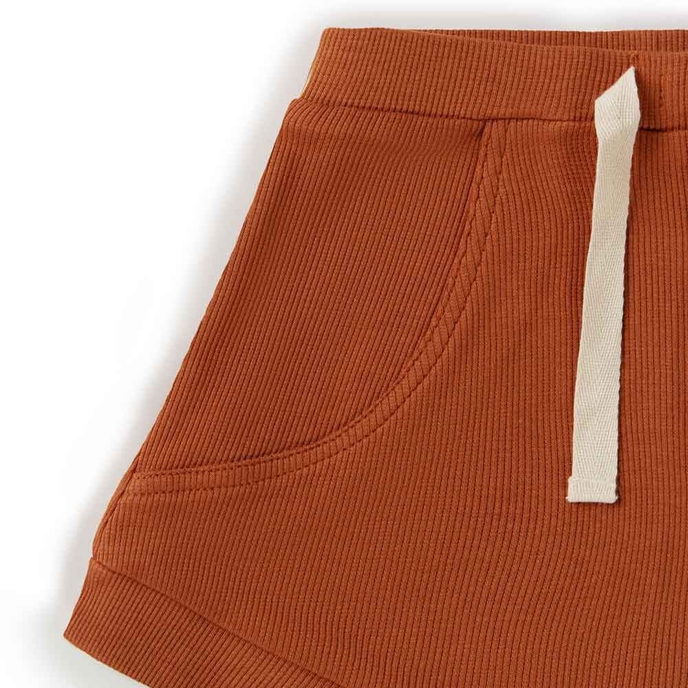 Biscuit Organic Shorts - View 4