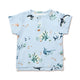Blue Ocean Organic Short Sleeve Top - Thumbnail 2