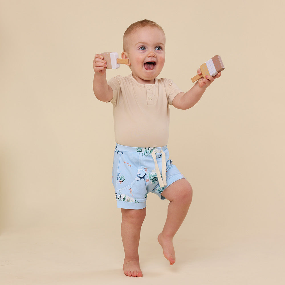 Blue Ocean Organic Shorts - View 4