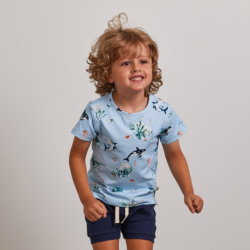 Blue Ocean Organic T-Shirt - View 4