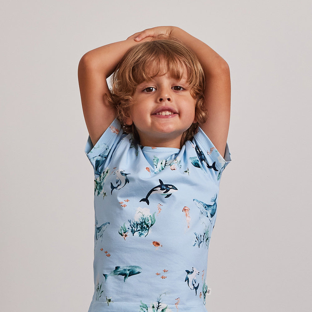 Blue Ocean Organic T-Shirt - View 13
