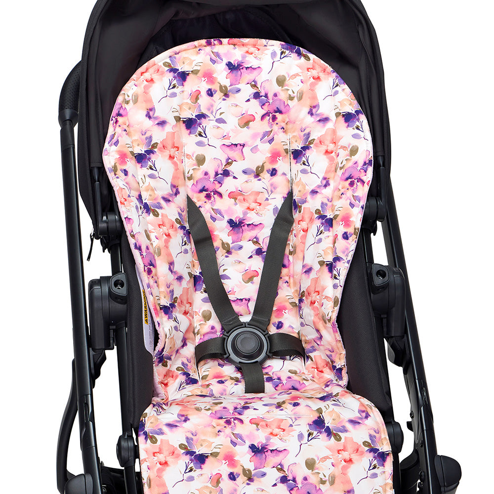 Blushing Beauty Universal Organic Pram Liner - View 4
