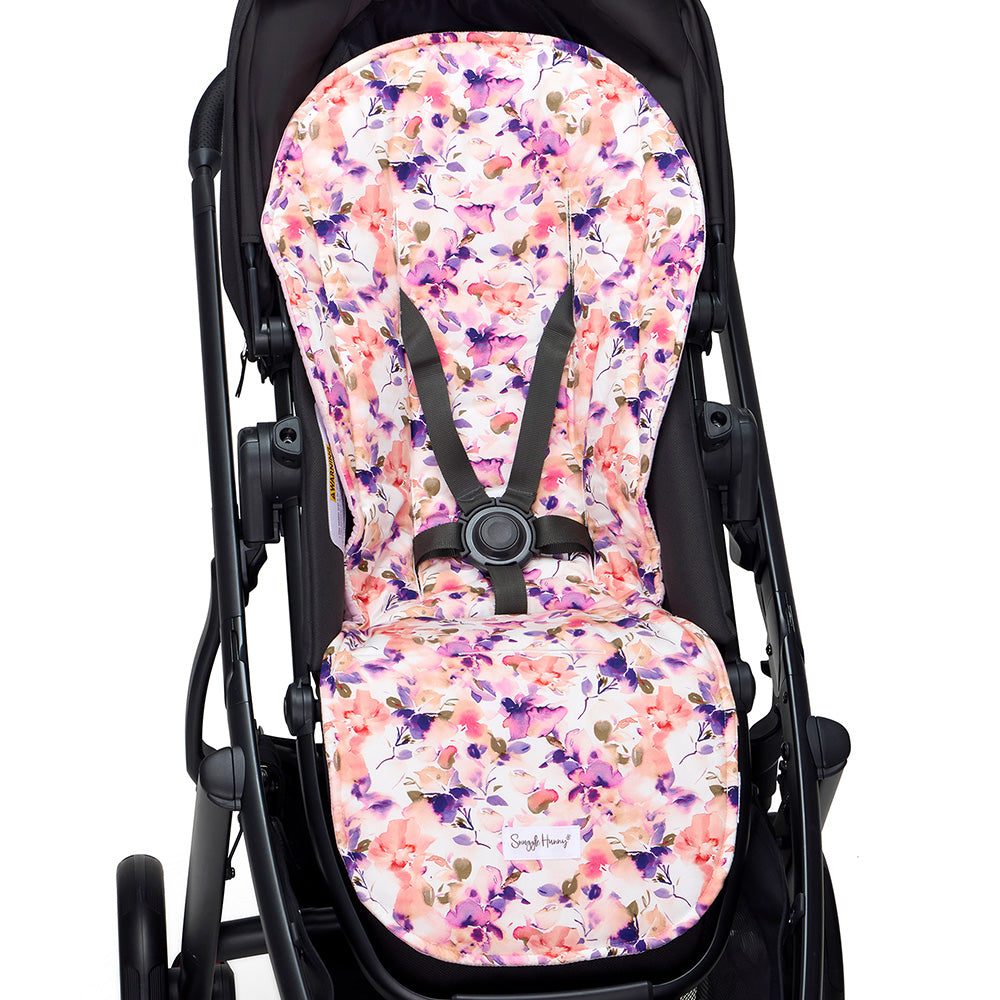Blushing Beauty Universal Organic Pram Liner - View 1