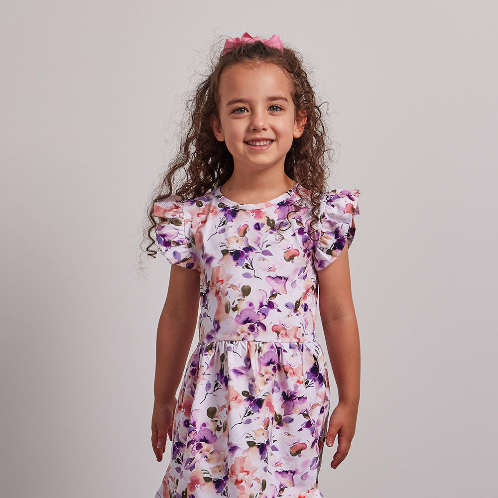 Blushing Beauty Short Sleeve Organic Dress - View 12