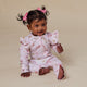 Boots & Bows Organic Snugglesuit Convertible Romper with Frill - Thumbnail 7