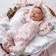Boots & Bows Organic Snugglesuit Convertible Romper with Frill - Thumbnail 4