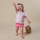 Boots & Bows Organic Short Sleeve Top with Frill - Thumbnail 12