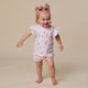 Boots & Bows Organic Short Sleeve Top with Frill - Thumbnail 13